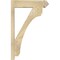 Ekena Millwork Legacy Arts & Crafts Rough Sawn Outlooker, Douglas Fir, 6"W x 22"D x 34"H OUT06X22X34LEC03RDF - alternate 2